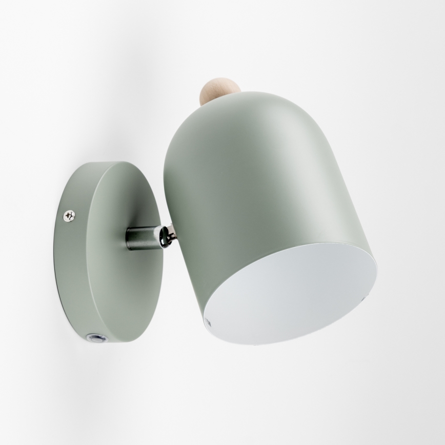 Brilagi - Wandspot GALLION 1xE27/15W/230V, groen