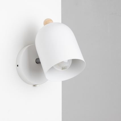 Brilagi - Wandspot GALLION 1xE27/15W/230V wit