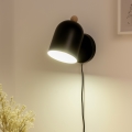 Brilagi - Wandspot GALLION 1xE27/15W/230V zwart