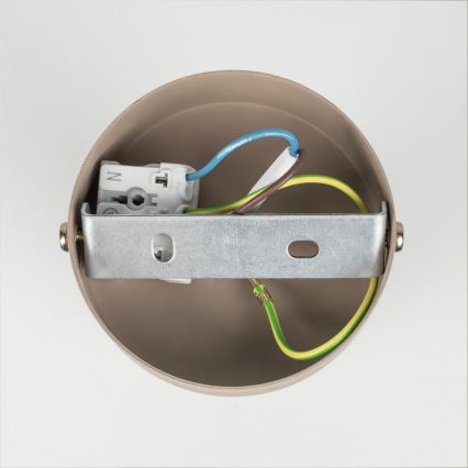 Brilagi - Wandspot POKER 1xGU10/25W/230V beige/goud