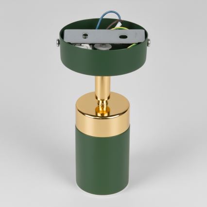 Brilagi - Wandspot POKER 1xGU10/25W/230V groen/goud