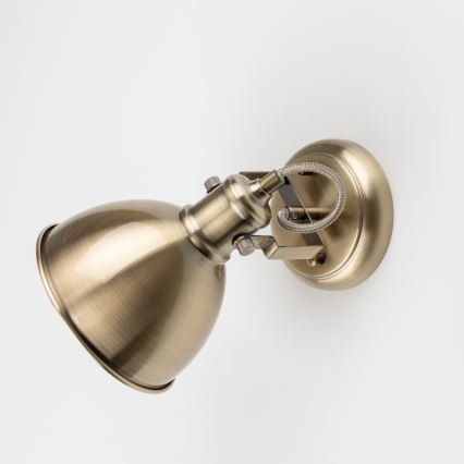 Brilagi - Wandspot TECHNO 1xE27/60W/230V brons