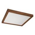 Brilagi - WOODY FRAME LED/50W/230V 60x60 cm IP44 plafondlamp eiken kersen