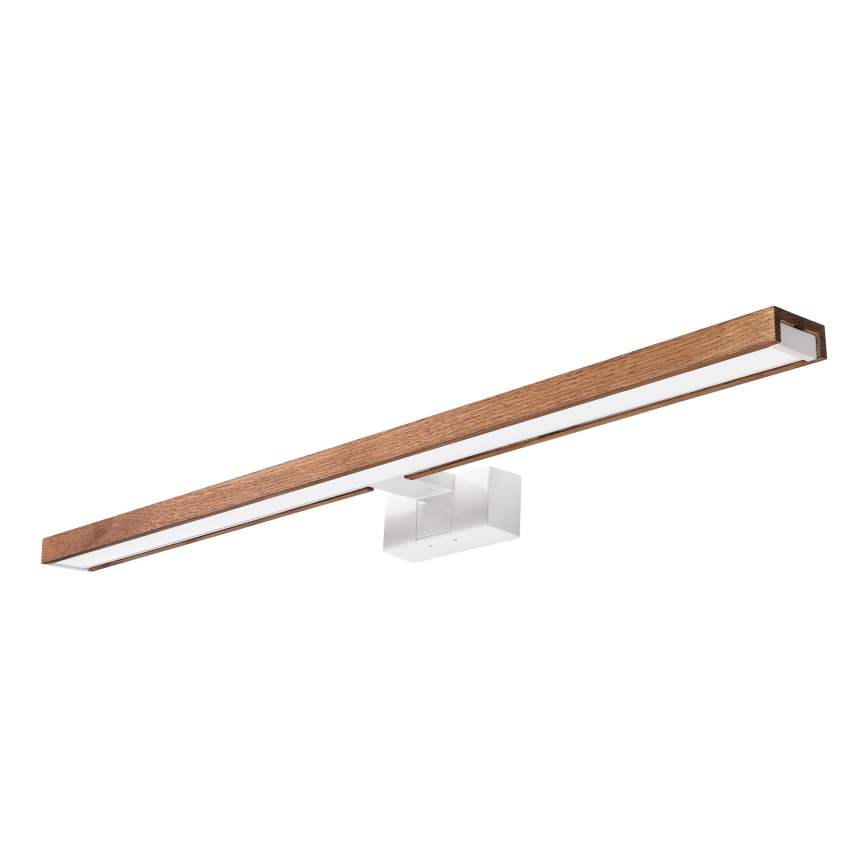 Brilagi - LED-badkamerverlichting voor spiegel WOODY MIRROR 3-in-1 LED/15W/230V 80 cm IP44 wit/eiken-kers