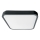 Brilagi - ZENNA LED plafondlamp voor de badkamer LED/24W/230V 34,5x34,5 cm IP44 antraciet