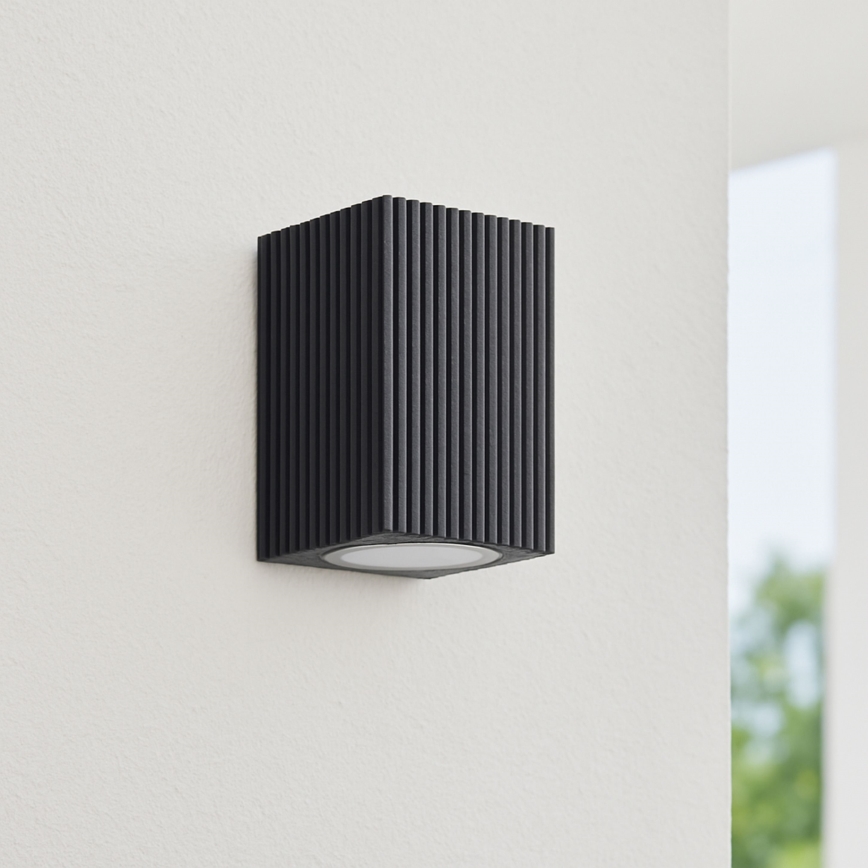 Brilliant - Applique murale extérieure JELANI 1xGU10/10W/230V IP44 noir