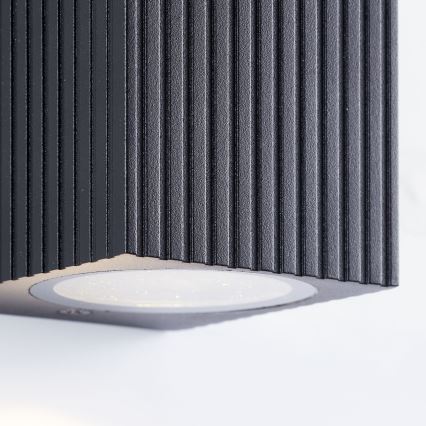 Brilliant - Applique murale extérieure JELANI 1xGU10/10W/230V IP44 noir