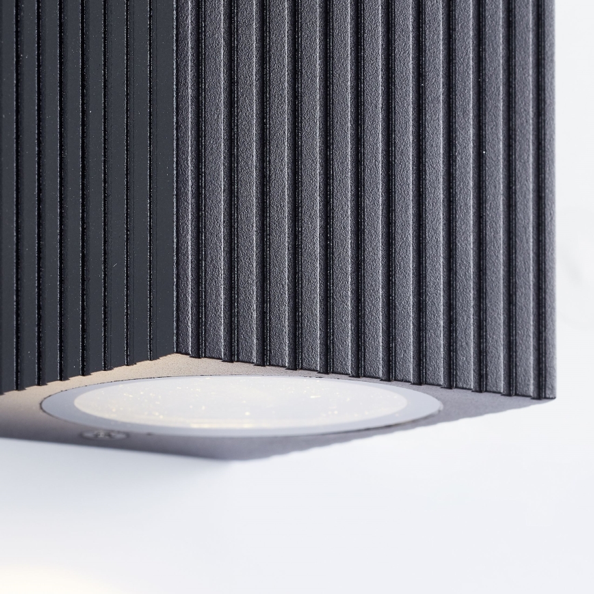 Brilliant - Applique murale extérieure JELANI 1xGU10/10W/230V IP44 noir