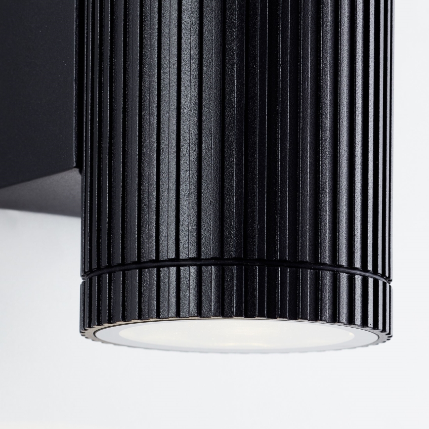 Brilliant - Applique murale extérieure KEOLA 1xGU10/10W/230V IP44 noir
