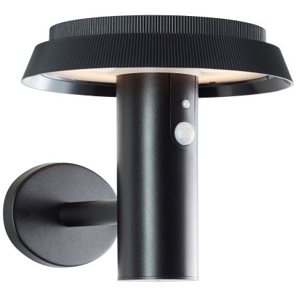 Brilliant - Applique murale solaire avec détecteur ALVERO LED/4W/3,7V 2000 mAh IP44