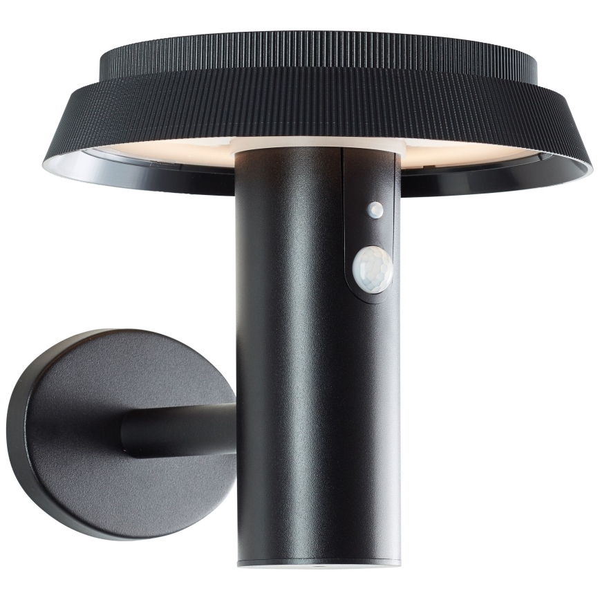 Brilliant - Applique murale solaire avec détecteur ALVERO LED/4W/3,7V 2000 mAh IP44