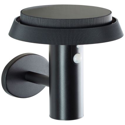 Brilliant - Applique murale solaire avec détecteur ALVERO LED/4W/3,7V 2000 mAh IP44