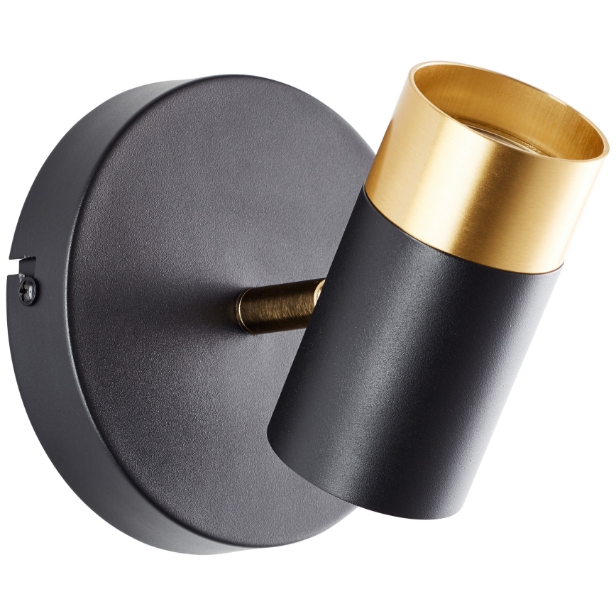 Brilliant - Applique murale spot LED VIGOLO 1xGU10/5W/230V noir/doré