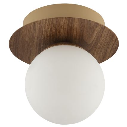 Brilliant - Applique murale STUART 1xG9/10W/230V marron