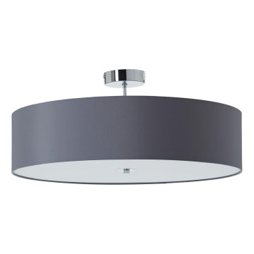 Brilliant - Bevestigde hanglamp ANDRIA 3xE27/60W/230V diameter 60 cm antraciet