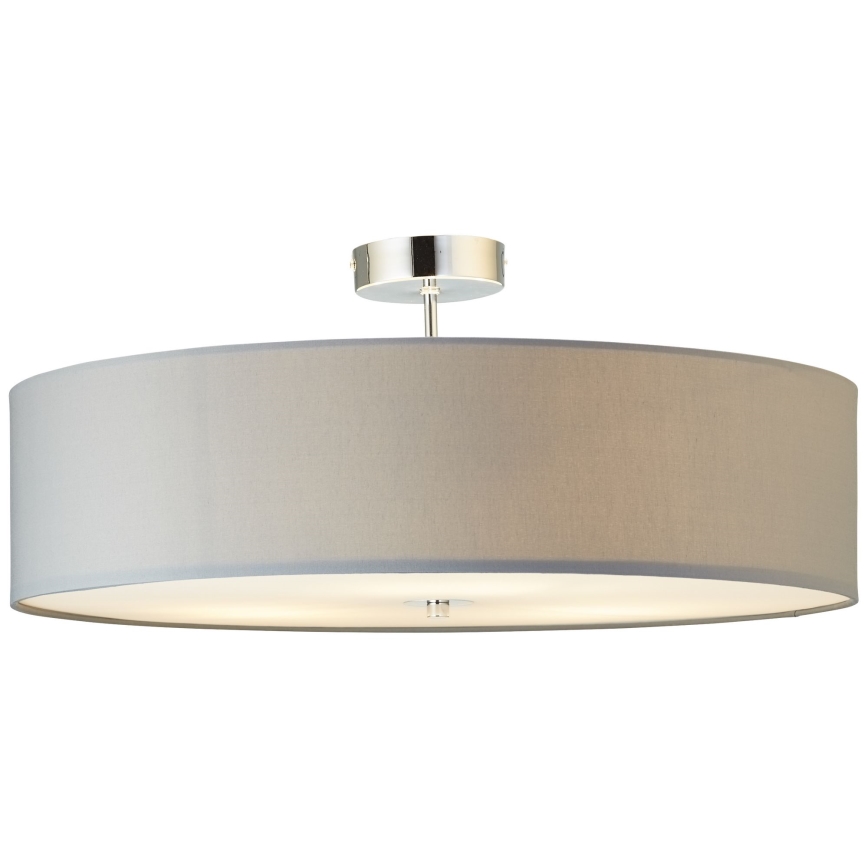 Brilliant - Bevestigde hanglamp ANDRIA 3xE27/60W/230V diameter 60 cm grijs
