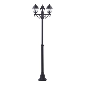 Brilliant - Buitenlamp NISSIE 3xE27/60W/230V IP44 zwart