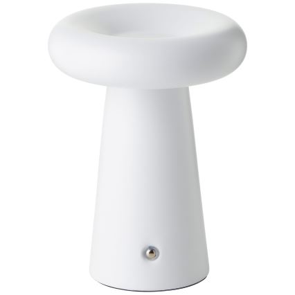 Brilliant - LED Dimbaar aanraken buitenshuis tafellamp MUFFIN LED/3W/5V USB 2600 mAh IP44 wit