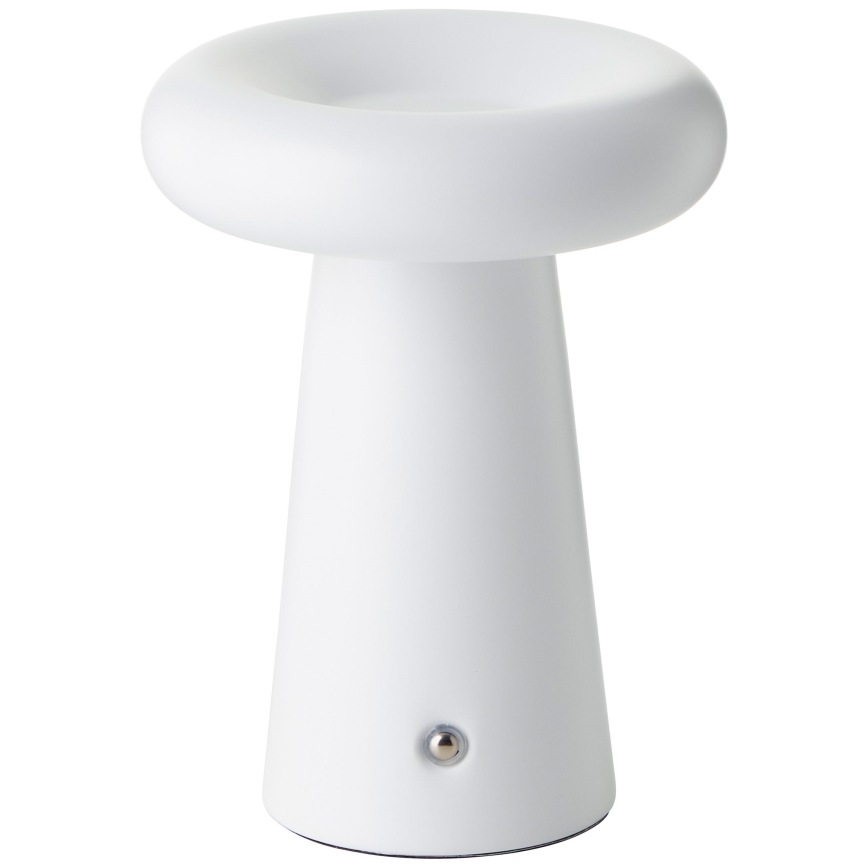 Brilliant - LED Dimbaar aanraken buitenshuis tafellamp MUFFIN LED/3W/5V USB 2600 mAh IP44 wit