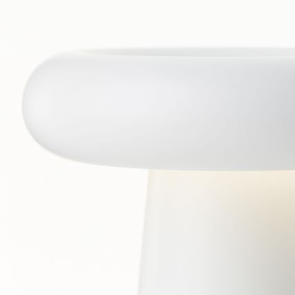 Brilliant - LED Dimbaar aanraken buitenshuis tafellamp MUFFIN LED/3W/5V USB 2600 mAh IP44 wit