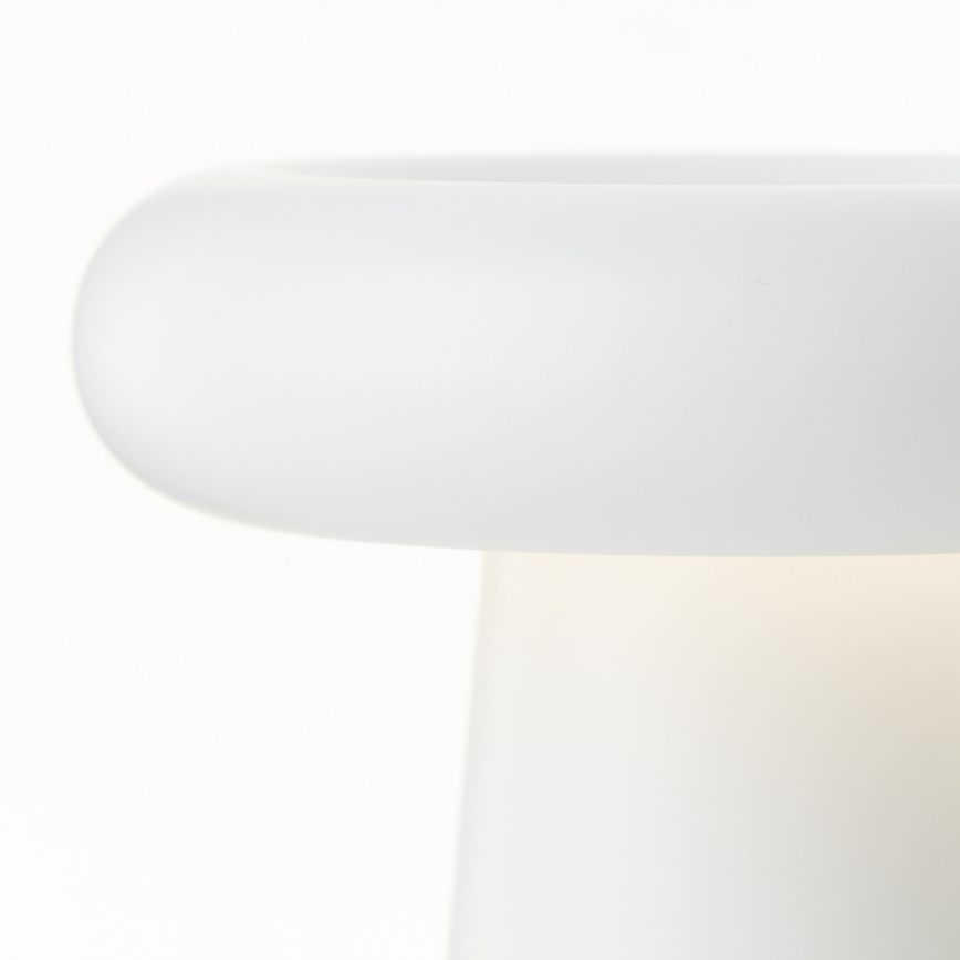 Brilliant - LED Dimbaar aanraken buitenshuis tafellamp MUFFIN LED/3W/5V USB 2600 mAh IP44 wit