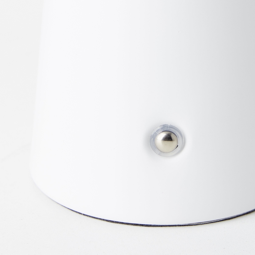 Brilliant - LED Dimbaar aanraken buitenshuis tafellamp MUFFIN LED/3W/5V USB 2600 mAh IP44 wit
