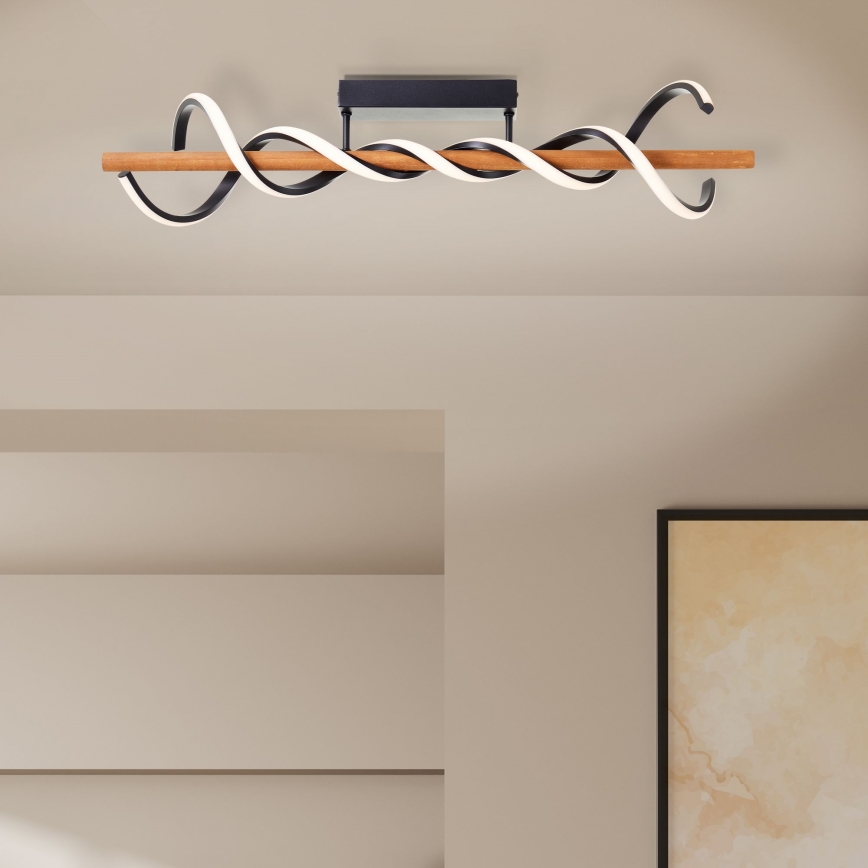 Brilliant - Dimbare LED bevestigde hanglamp AMALIA LED/38W/230V grenen