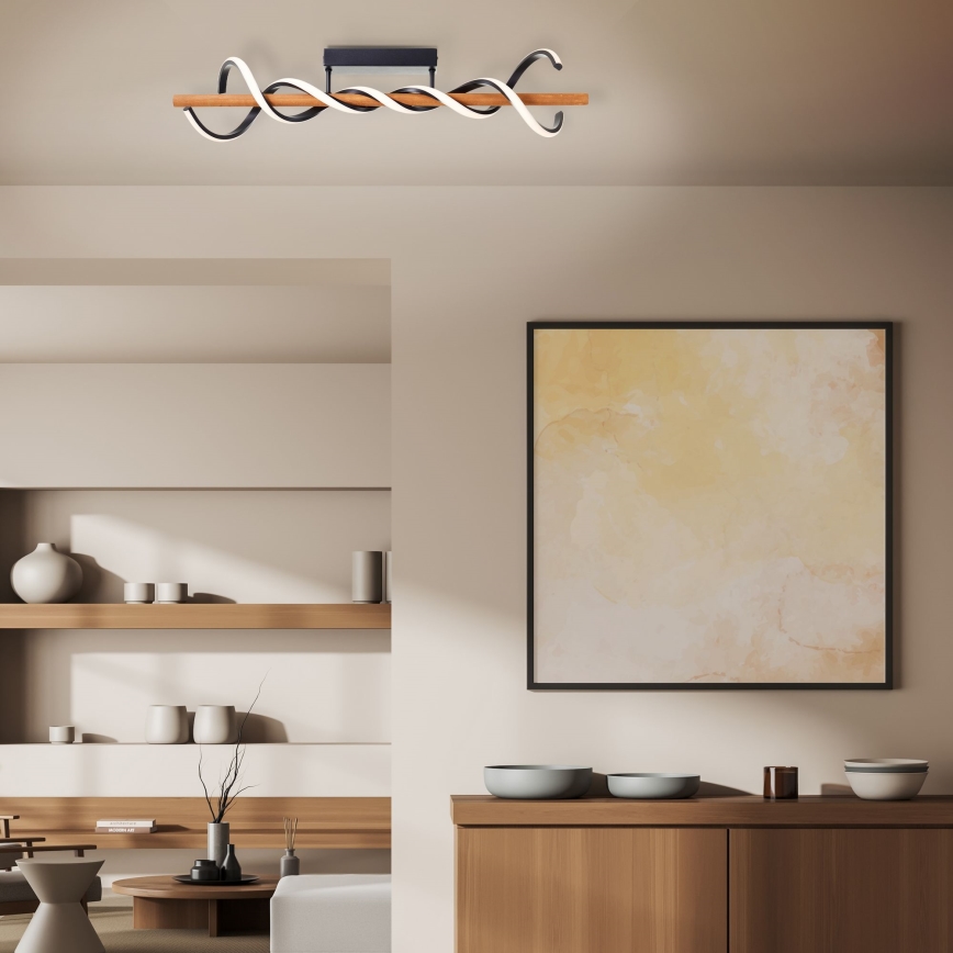 Brilliant - Dimbare LED bevestigde hanglamp AMALIA LED/38W/230V grenen