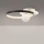Brilliant - Dimbare LED Plafondlamp ATLANTA LED/24W/230V zwart/wit