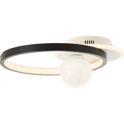 Brilliant - Dimbare LED Plafondlamp ATLANTA LED/24W/230V zwart/wit