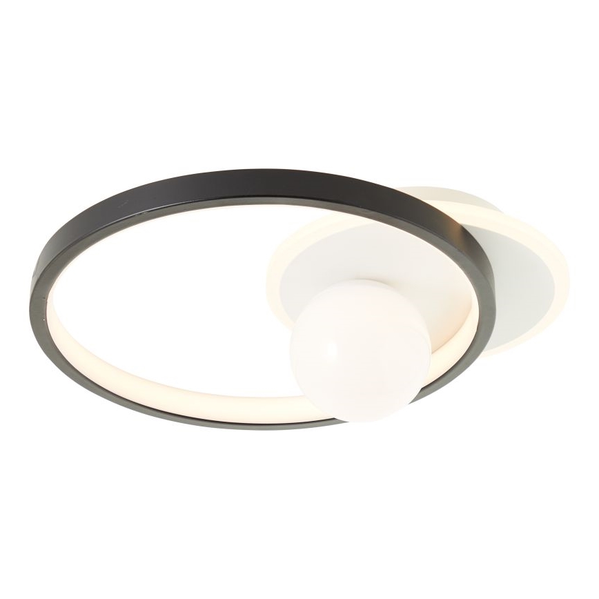 Brilliant - Dimbare LED Plafondlamp ATLANTA LED/24W/230V zwart/wit