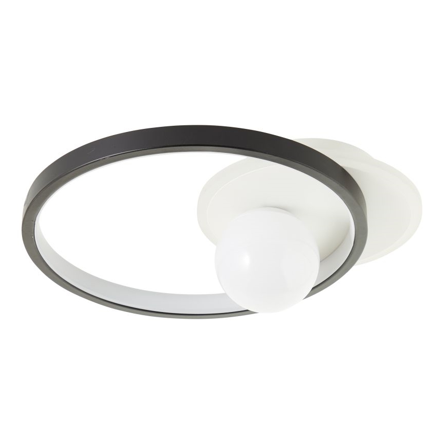 Brilliant - Dimbare LED Plafondlamp ATLANTA LED/24W/230V zwart/wit