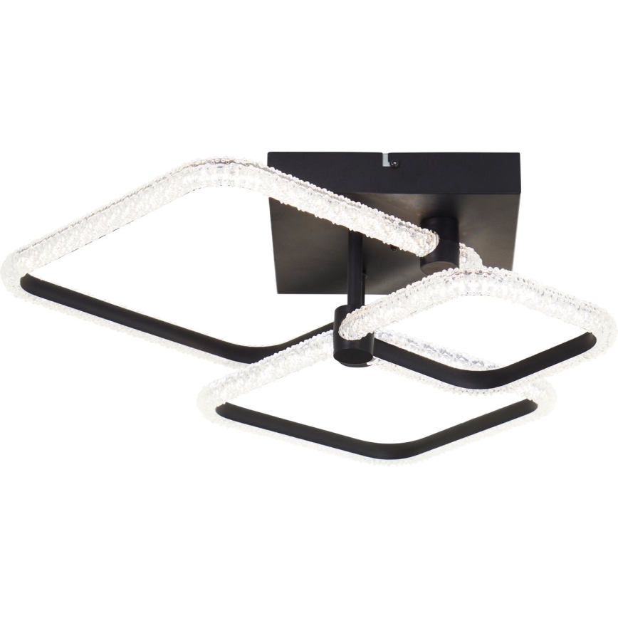 Brilliant - Dimbare LED Plafondlamp AYDIN LED/30W/230V 3000-6500K Zwart + Afstandsbediening