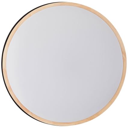 Brilliant - Dimbare LED Plafondlamp BAARLO LED/36W/230V 3000-6500K diameter 50 cm zwart/rubber vijg + afstandsbediening - FSC gecertificeerd