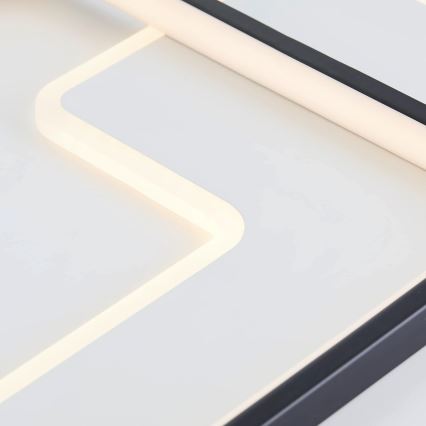 Brilliant - Dimbare LED plafondlamp BARDEN LED/57W/230V 3000-6800K 60x90 cm wit + afstandsbediening