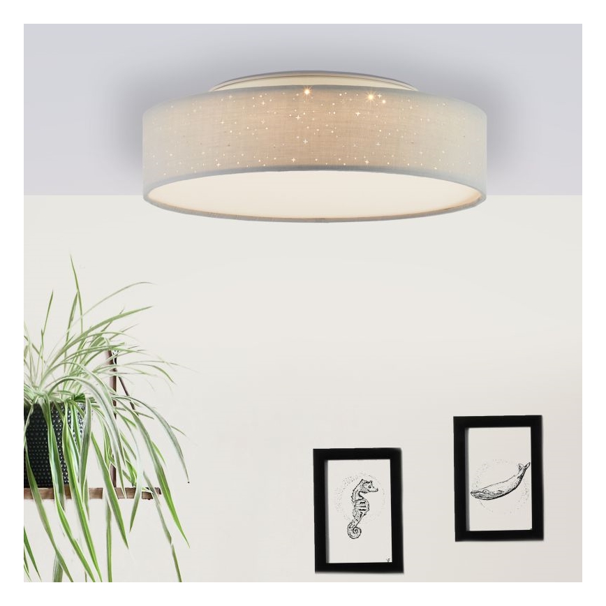 Brilliant - Dimbare LED plafondlamp BASKA LED/12W/230V diameter 38 cm 3000K