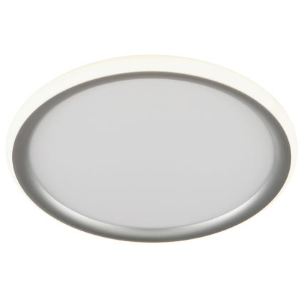 Brilliant - Dimbare LED-plafondlamp CARLOZ LED/16W/230V Ø 30 cm wit/grijs