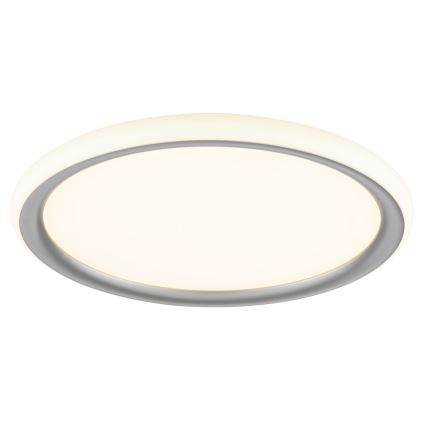 Brilliant - Dimbare LED-plafondlamp CARLOZ LED/16W/230V Ø 30 cm wit/grijs