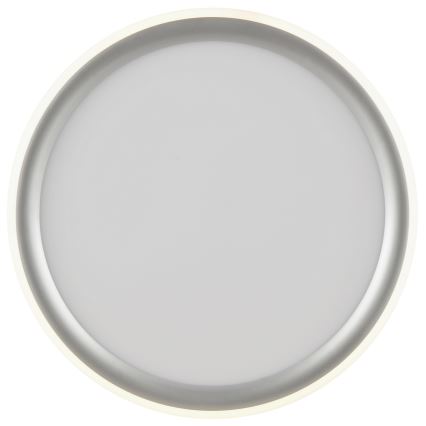 Brilliant - Dimbare LED-plafondlamp CARLOZ LED/16W/230V Ø 30 cm wit/grijs