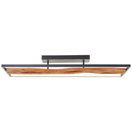 Brilliant - Dimbare LED plafondlamp CHAUMONT LED/48W/230V rubber vijg