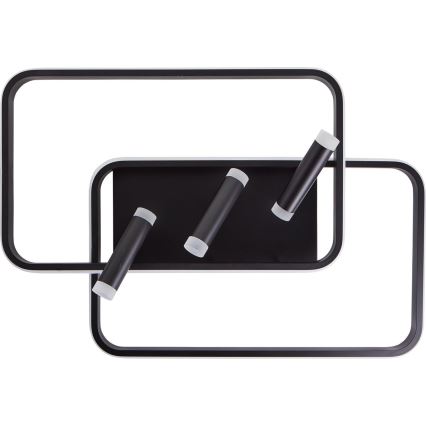 Brilliant - Dimbare LED plafondlamp DALIDA LED/54W/230V 3000-6500K 45,2x66 cm zwart + afstandsbediening