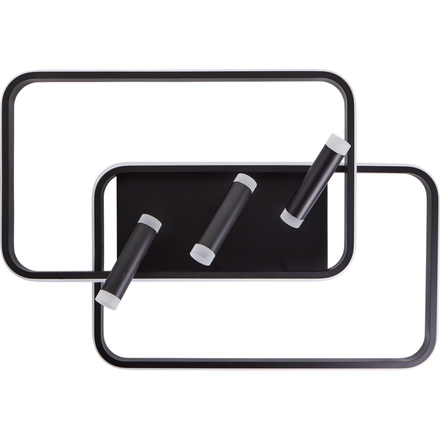 Brilliant - Dimbare LED plafondlamp DALIDA LED/54W/230V 3000-6500K 45,2x66 cm zwart + afstandsbediening