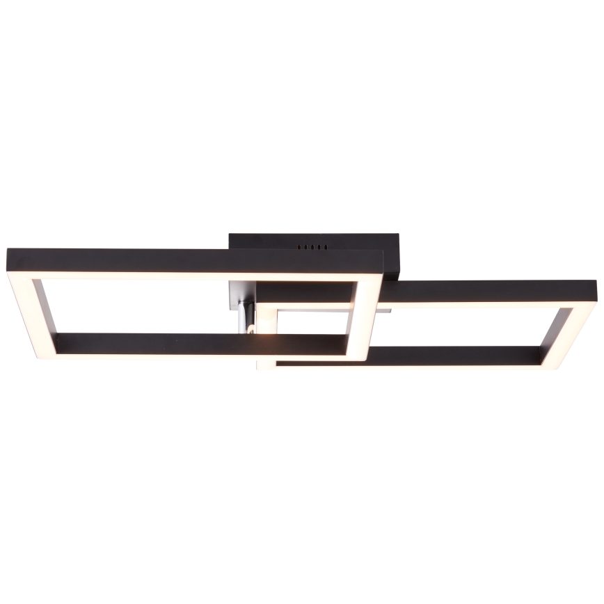 Brilliant - Dimbare LED plafondlamp KJORN LED/32W/230V 3000K zwart