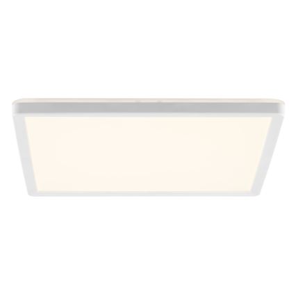 Brilliant - Dimbare LED-plafondlamp LUMARO LED/18W/230V 3000-6500K 29,3x29,3 cm wit + afstandsbediening