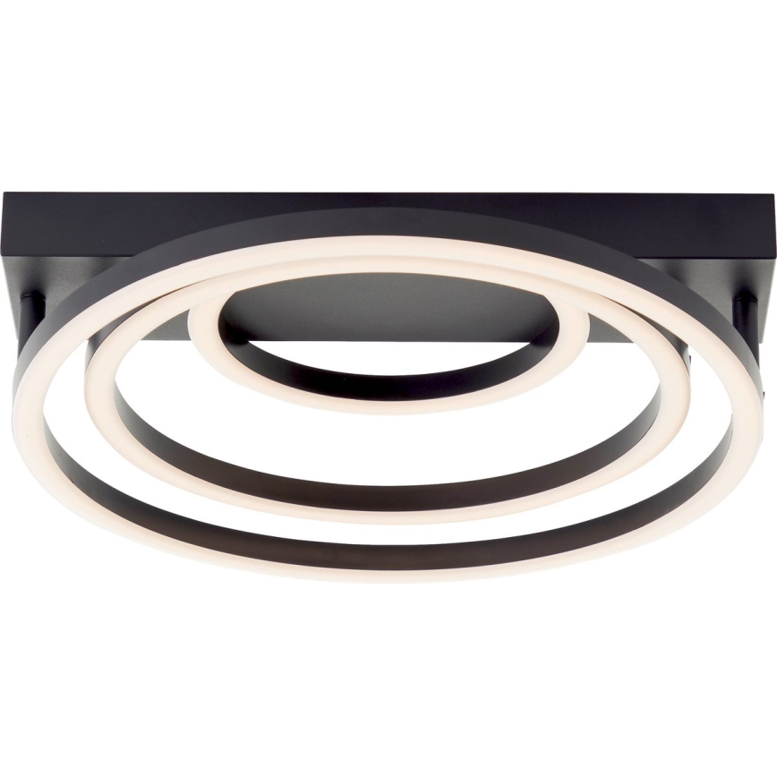 Brilliant - Dimbare LED Plafondlamp PEDLEY LED/36W/230V Zwart