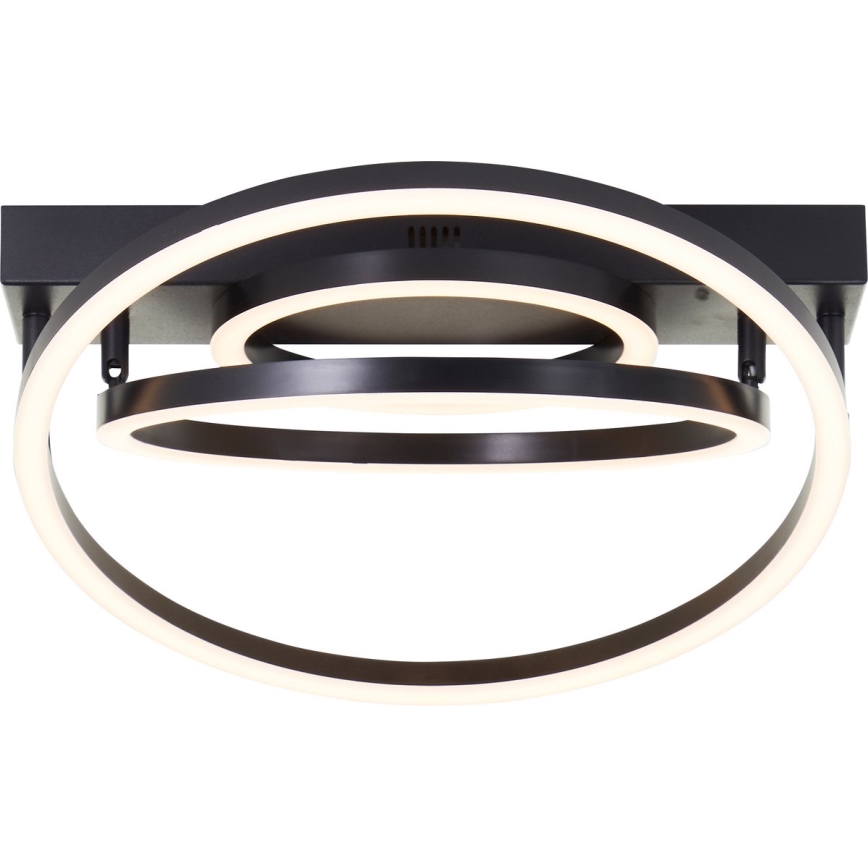 Brilliant - Dimbare LED Plafondlamp PEDLEY LED/36W/230V Zwart