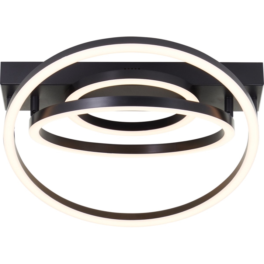 Brilliant - Dimbare LED Plafondlamp PEDLEY LED/36W/230V Zwart