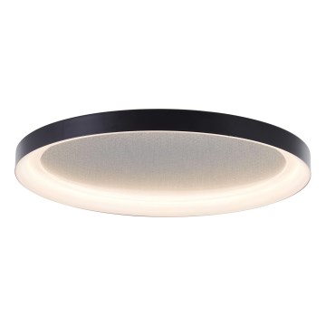 Brilliant - Dimbare LED plafondlamp QUITO LED/30W/230V 3000K diameter 42 cm zwart