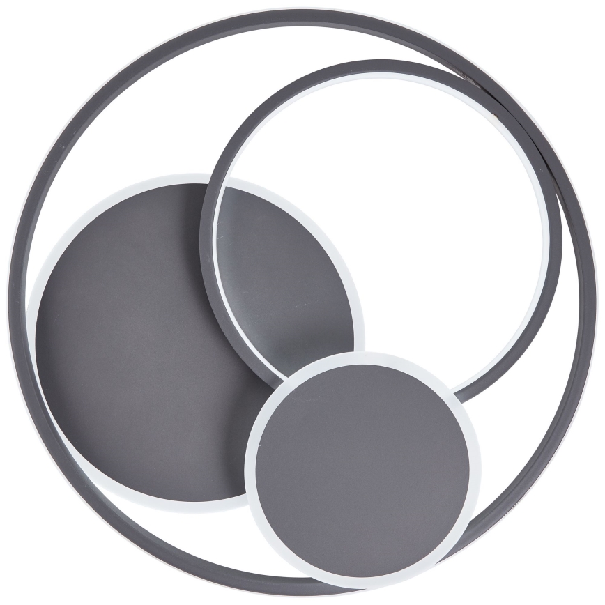 Brilliant - Dimbare LED Plafondlamp RUNDA LED/50W/230V 3000-6500K zwart + afstandsbediening
