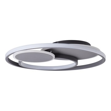 Brilliant - Dimbare LED Plafondlamp RUNDA LED/50W/230V 3000-6500K zwart + afstandsbediening